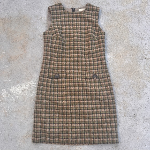 Brooks Brothers Dresses & Skirts - Vintage Brooks Brothers Tartan Plaid Shift Dress With Pockets